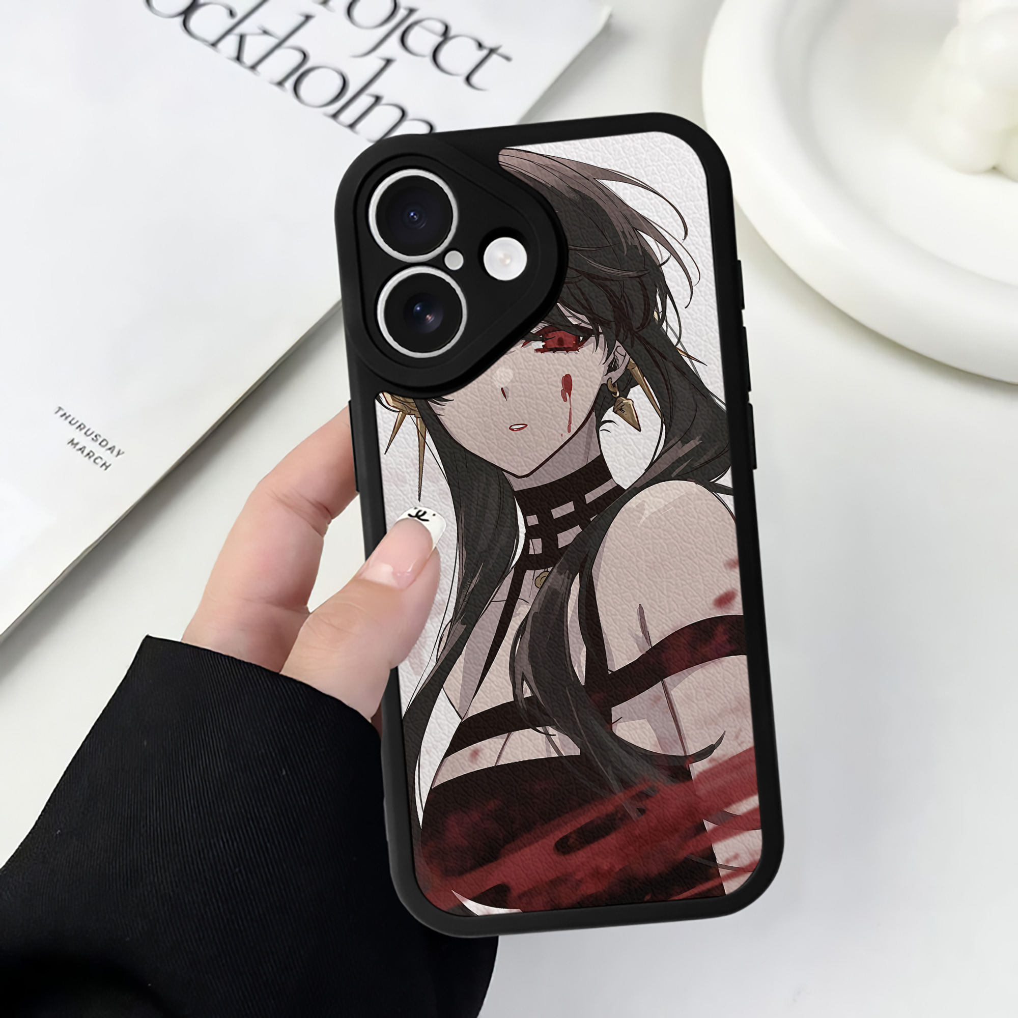 （画像用） SPY×FAMILY间谍家家酒 【iPhone 16シリーズ対応】シリコンスマホケース（レザー調） 材質：シリコン